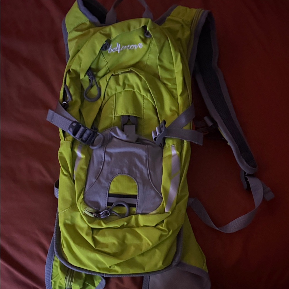 Camelbak Lime Green and Gray Backpack-Never used